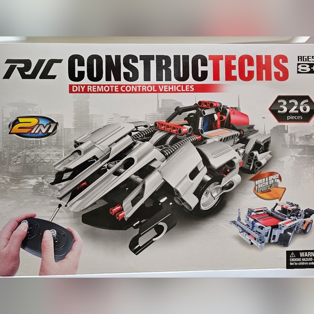 Construct Techs Remote Control Vehicle Set DIY